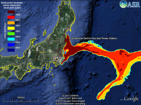 How 3 million gallons of radioactive water dumped into the sea will spread through the Pacific Ocean